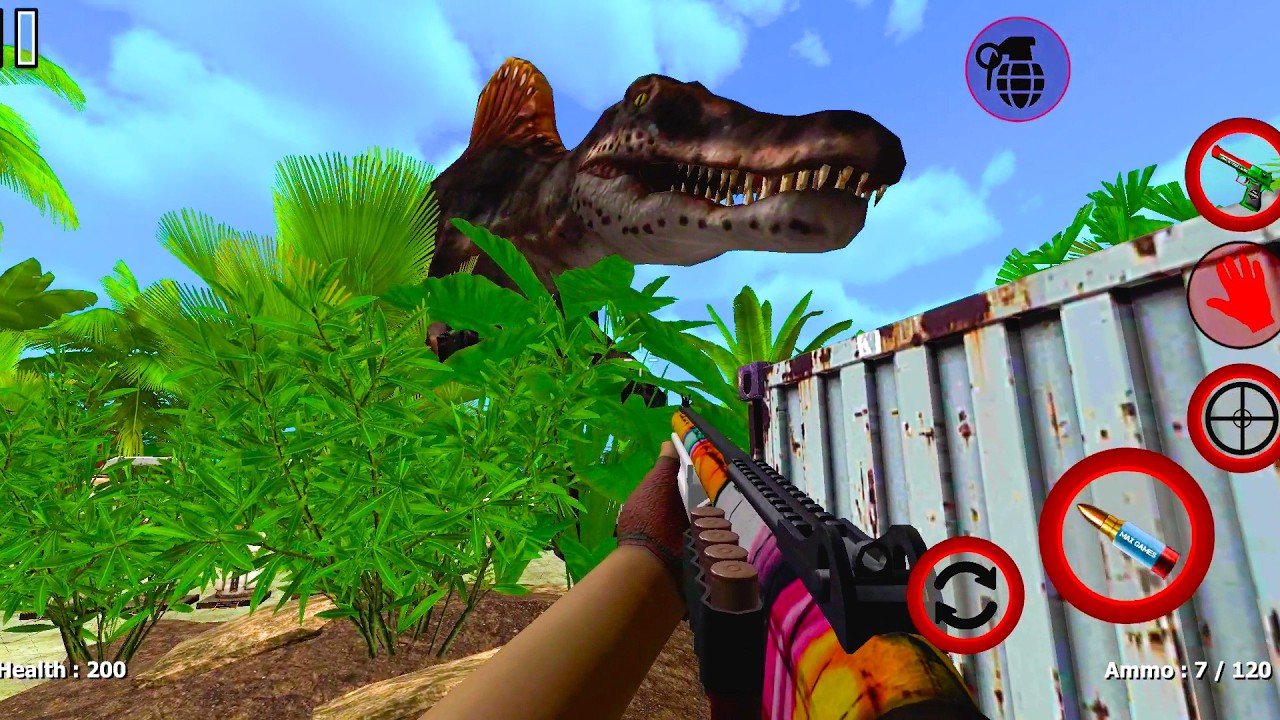 Dinosaur Bloody Island Android Gameplay Level 28 - 35 Final
