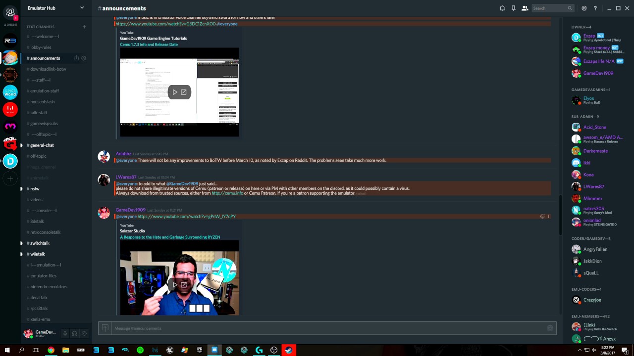 Emulation Hub Discord Server !