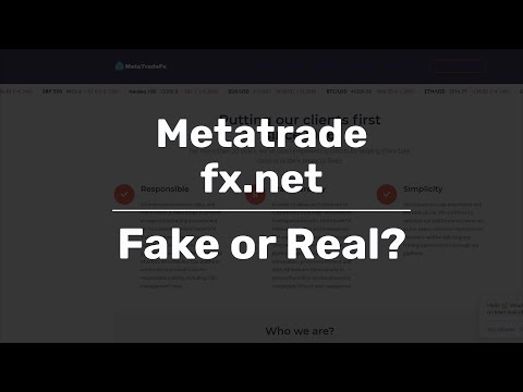 Metatradefx.net | Fake or Real? » Fake Website Buster