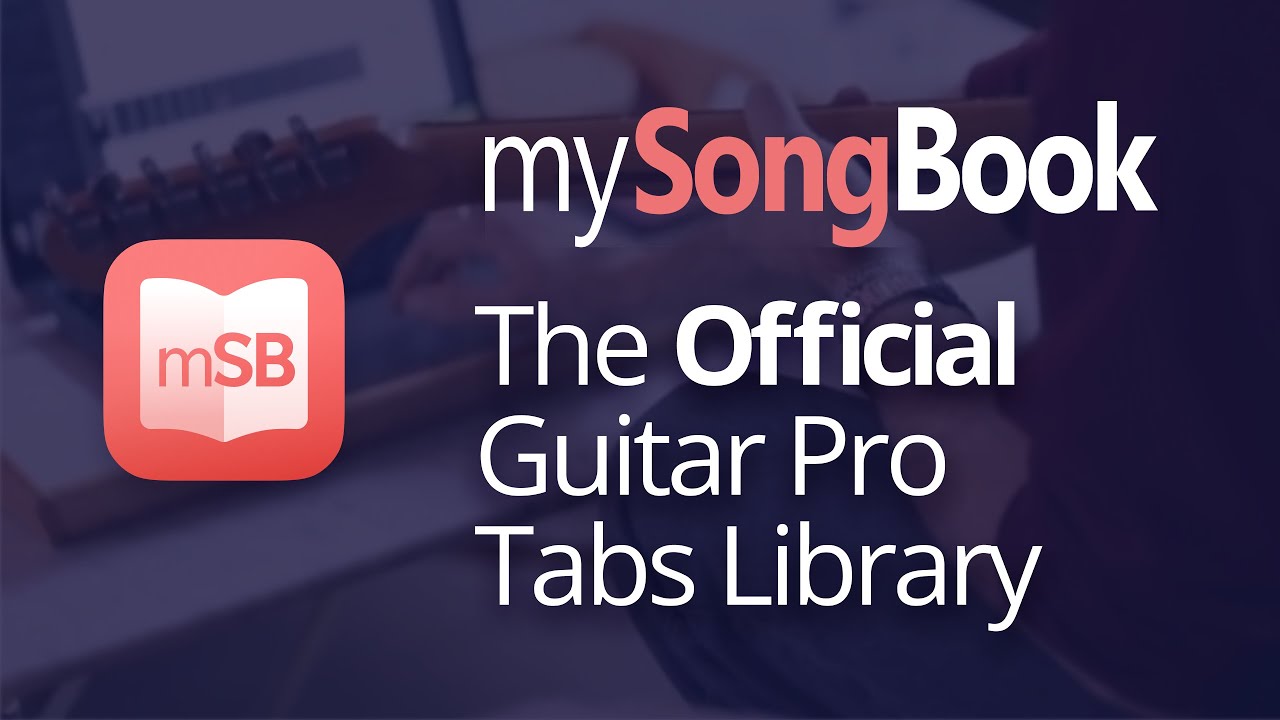guitar pro mysongbook free download