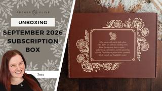 SPOILER ALERT | September 2026 Subscription Box UNBOXING