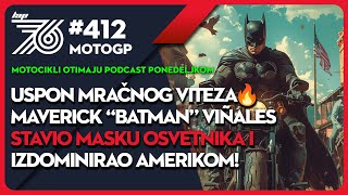 Lap 76 #412 MotoGP Uspon Mračnog viteza🔥Maverick Batman Vñales stavio masku osvetnika i izdominirao!