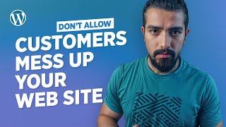 Hide Admin Menus AGAINST CURIOUS CUSTOMERS in WordPress