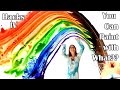 Watercolor Art Hacks - Rainbow Edition -  Secret Pro Tricks to up your  game! +Rainbow Painting Tips