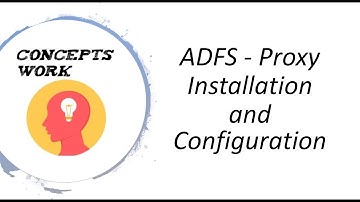 Adfs Proxy - Remote Access Role Installation | 2023