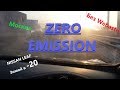 Привет Академику. ZERO EMISSION, Москва, РЕАЛЬНЫЙ пробег на Nissan Leaf в морозы -5, -15, -20.