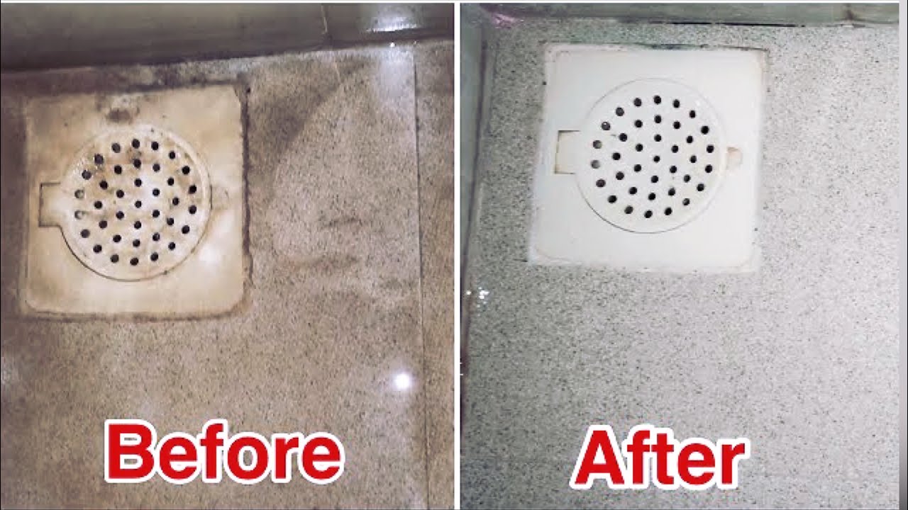 இப்படி சுலபமா 5 நிமிடத்தில் உங்க வீட்டு பாத்ரூம் டைல்சை கிளீன் பன்னுங்க | Bathroom tiles cleaning.