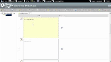 Creating Matching Question Library Demo v9.4