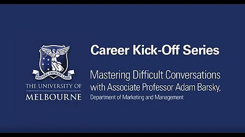 Career Kick-Off Series: Mastering Difficult Conversations