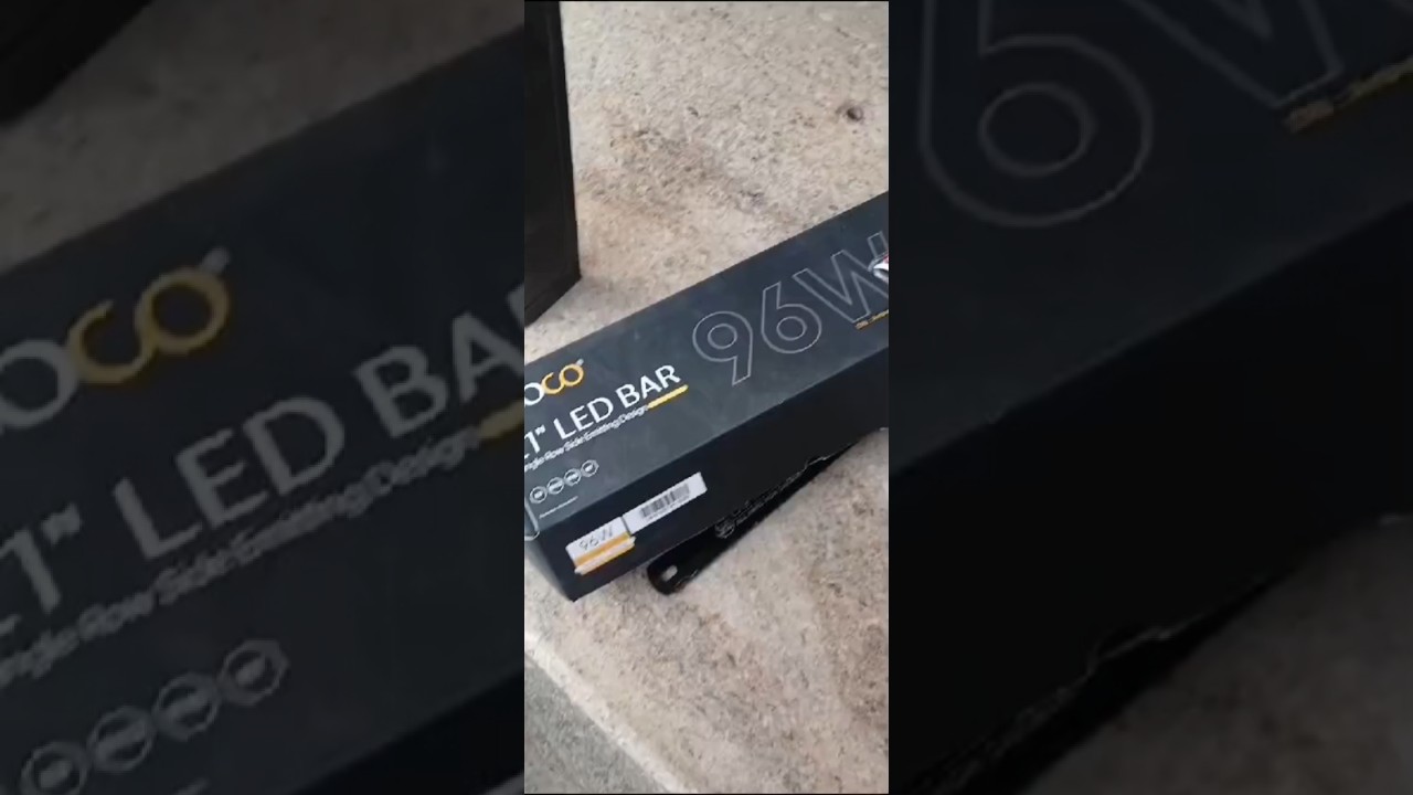 Universal all car LED BAR light high 🫣💯performance moco light excel work 