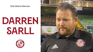 Southend United 1-1 Woking | Darren Sarll Interview
