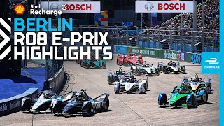 Race Highlights | 2022 Shell Recharge Berlin E-Prix Round 8