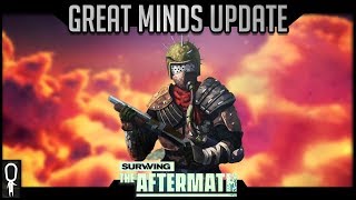 The GREAT MINDS Update (Tech Overhaul) - Surviving The Aftermath - Survival Colony Builder