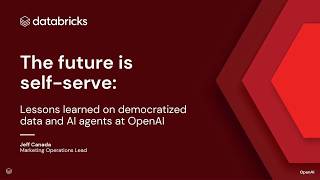 The Future Is Self-Serve: Lessons Learned on Democratized Data and AI Agents at OpenAI