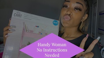 We R Memory Keepers À La Cart | JoAnn Storage Cart Construction