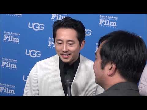 Santa Barbara International Film Festival: Steven Yeun Red Carpet Interview