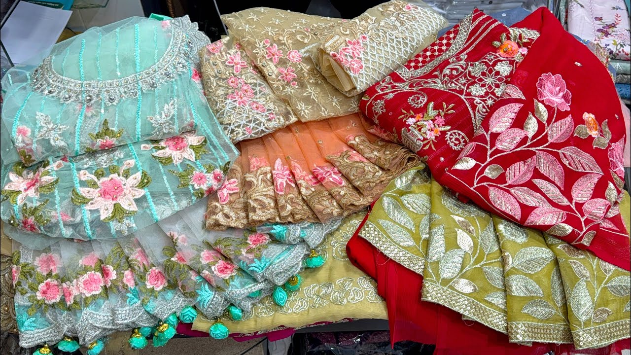 OMG অফারে লাক্সারি কাজের পাকিস্তানি ভার্সন থিপিস | Original Pakistani luxury three piece on hot sale