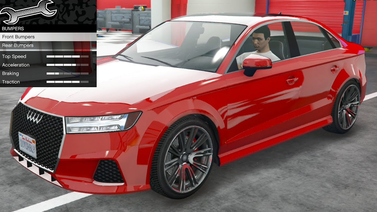 GTA 5 - DLC Vehicle Customization - Obey Tailgater S (Audi RS3)