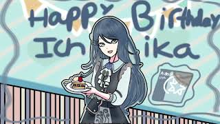 I did the birt ay card of Ichika from project sekai 2023