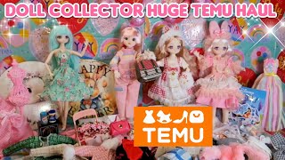 Doll💗Collector TEMU Haul DollyGoodness Miniatures &More #doll #new #temu #temuhaul #dolls #mini #fun