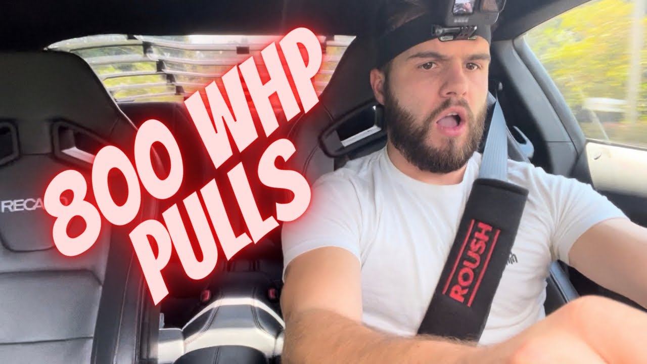 MY 800+WHP BIG TURBO MUSTANG PULLS LIKE A TRAIN!