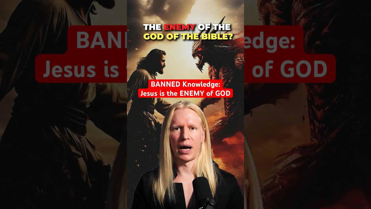Jesus is God's ENEMY (BANNED from the Bible) #jesus #gnostic #god #bible #occult #esoteric #cathars