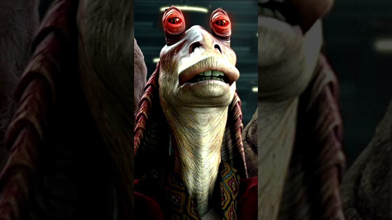 Palpatine THANKS Jar Jar for making him Emperor!