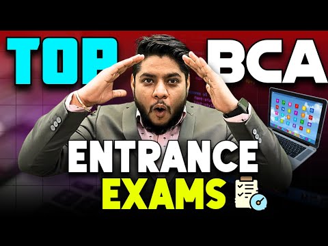 TOP BCA Entrance exam after Class 12💥Must apply before last  Date⚠️