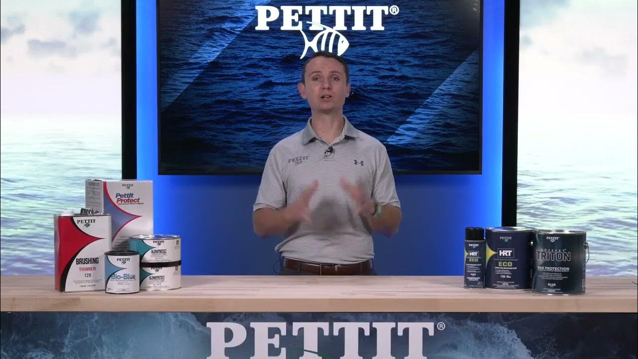 Pettit PaintHow To Antifouling Bottom Paint an Aluminum Boat YouTube