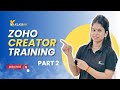 Zoho Creator Training Part 2 | How to Login Zoho Creator | Klasiinn