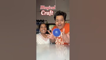 My Sister Vs Me : Who will make the best Magical Craft #shorts