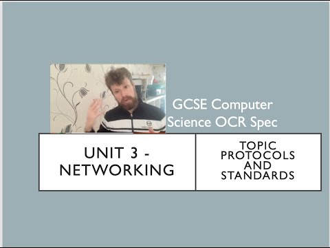 GCSE Computer Science OCR Networks Topic Protocols and Standards