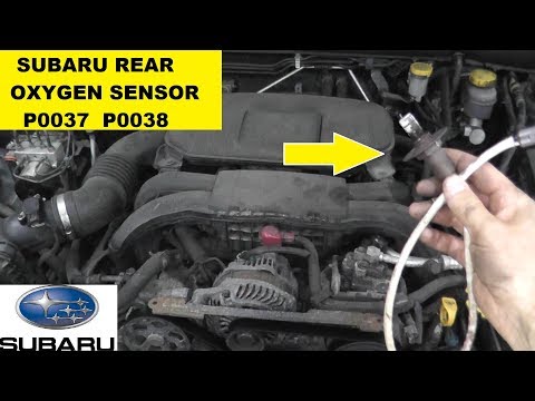 Subaru Oxygen Sensor Testing and Replacement P0037 P0038