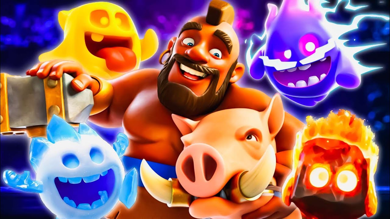 クラロワ ホグ史上最も高回転の1 6ホグがちょっと強いww Youtube