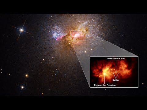 Il buco nero che favorisce la formazione stellare