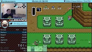 A Link to the Past | No Major Glitches Speedrun in 1:25:38