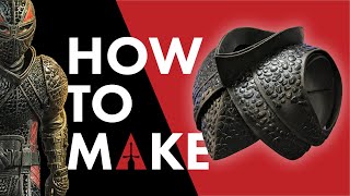 How to Make Hiccups Dragon Scale Chestplate - HTTYD3 Cosplay | Cosplay Apprentice