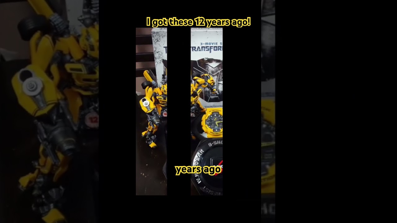 12 лет назад я получил эти классные вещи с Бамблби! А сколько тебе тогда было лет? 