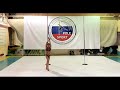 Анастасия Шабурова 1 место женское соло профессионалы pole sport г.Новосибирск 2018