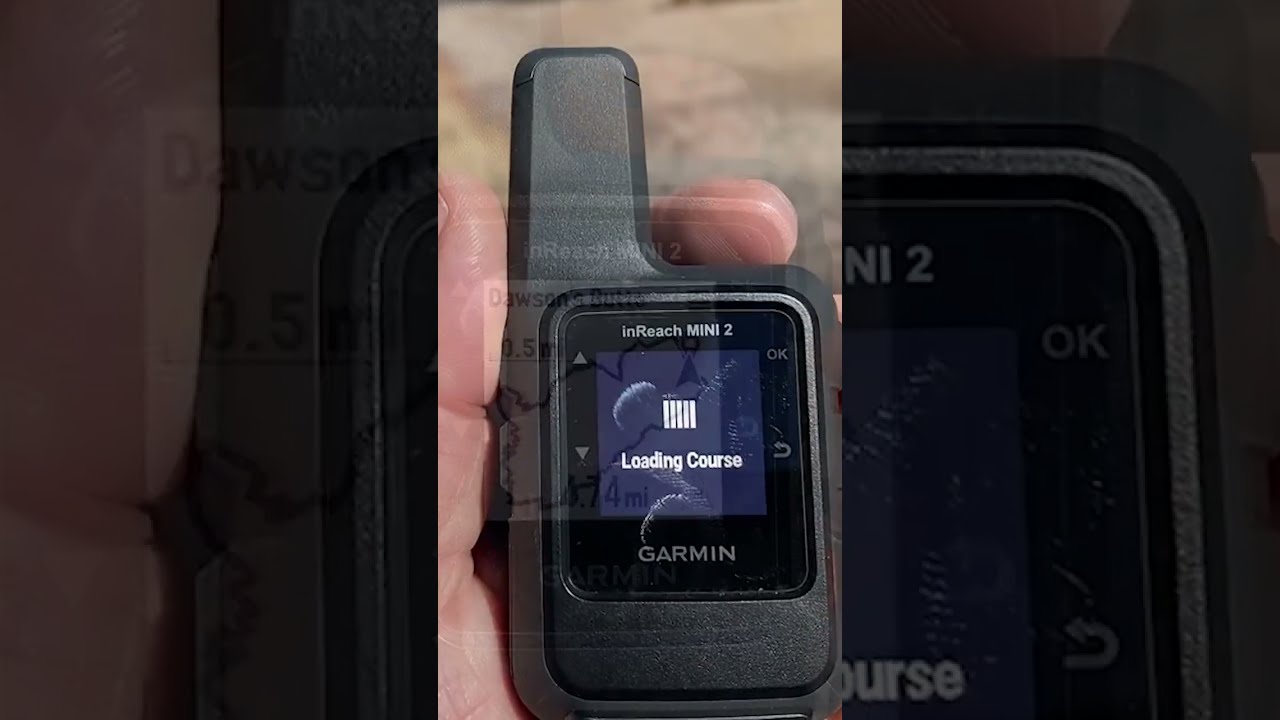 Garmin InReach Mini 2 Navigate By Route And TracBack