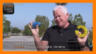 Can you run over the Cable Comb???