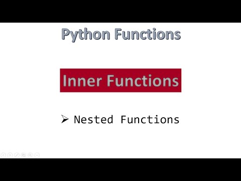 Nested Function or Inner Function || Python [ Hindi ]