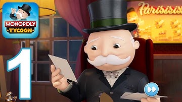 Monopoly Tycoon - Gameplay Walkthrough Part 1 - Tutorial (iOS, Android)