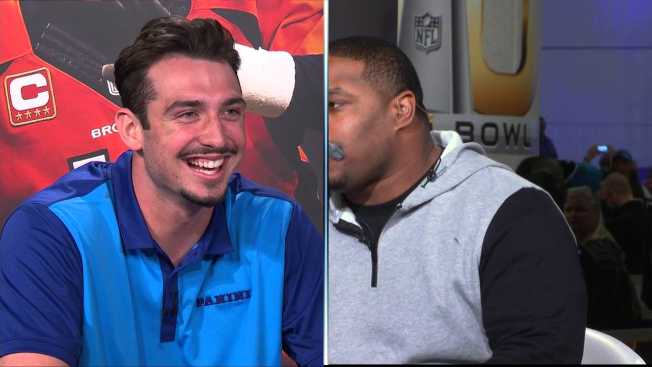 Maurice Jones-Fisher Scolds Paxton Lynch | NFL Now Live Super Bowl 50