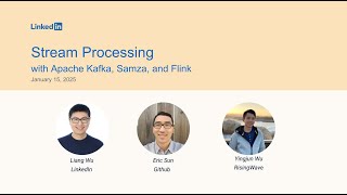 LinkedIn Engineering: Stream Processing, January 15