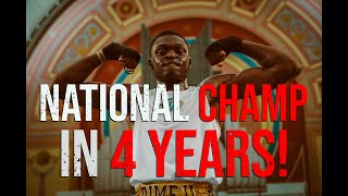 From Zero to National Boxing Champ in just 4 years! This is How