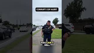 Clueless Tyrant Corrupt Cop Gets Owned 😲 #copsoftiktok #police #policebodycam #crime #cops
