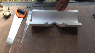 Thermal Insulation. How to Cut an Equal T. Alternative Method