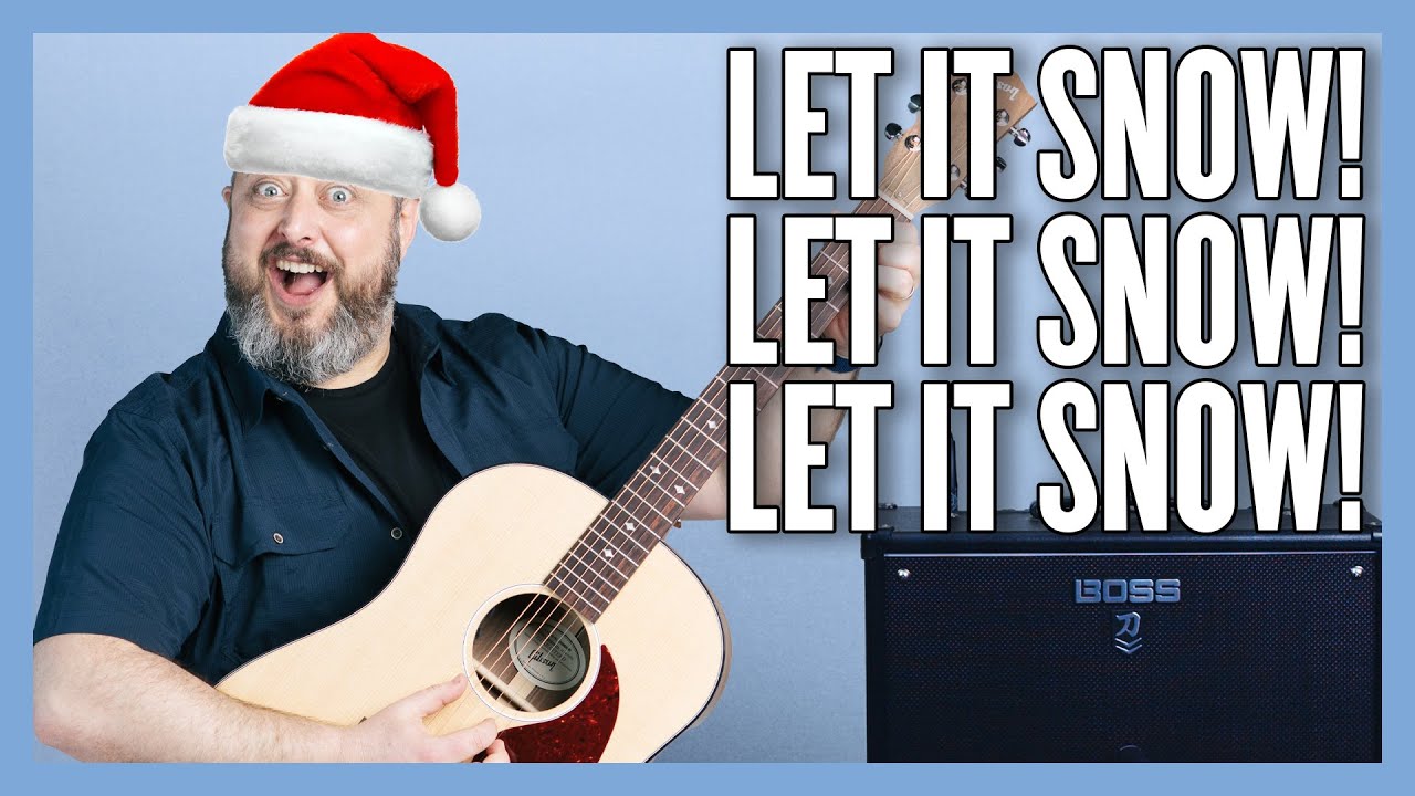 Let It Snow! Let It Snow! Let It Snow! Frank Sinatra & Dean Martin Guitar Lesson + Tutorial