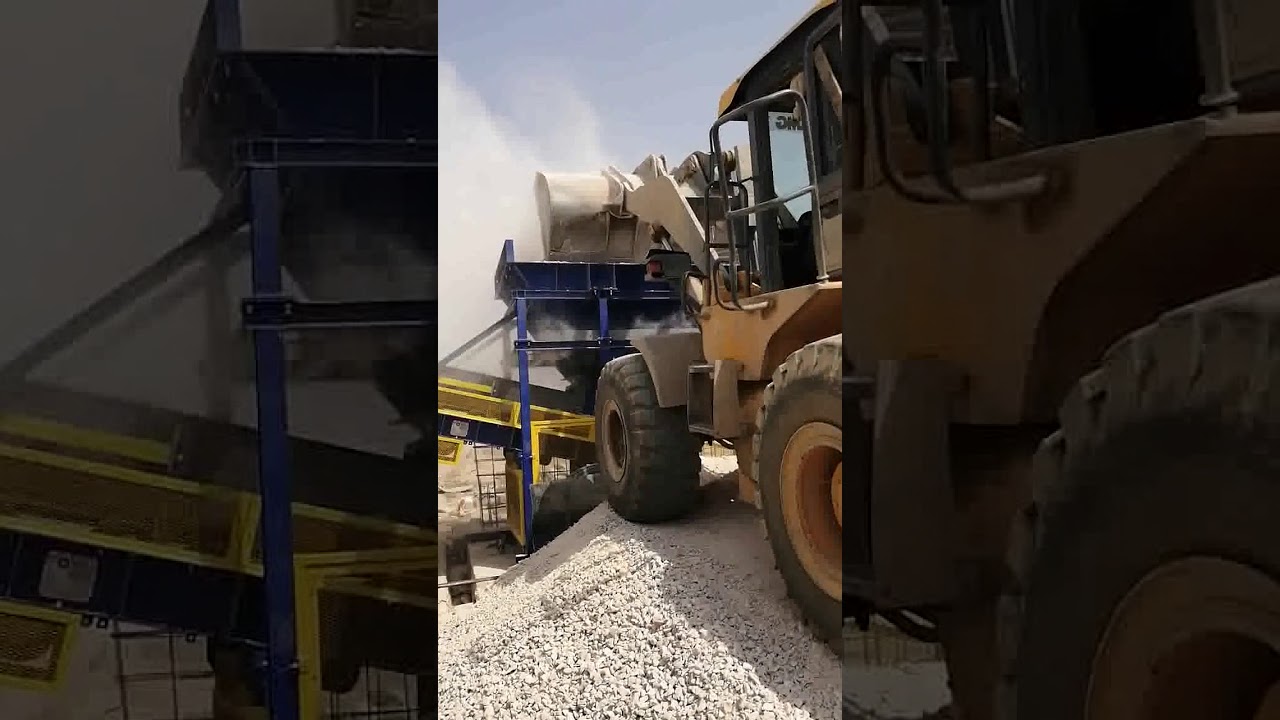 Alex Fort Worth Front End Feeder Belt Loading سير منظم أليكس فورت وورث مصنع التكامل للأسمنت السودان